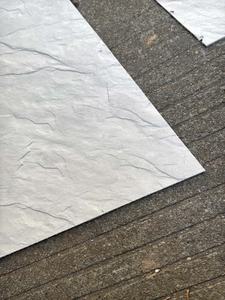 Texture réaliste de couleur claire pierre douce artificielle MCM voile d'ardoise blanc pour mur avec - Product Image 6