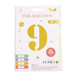 16 "32" 40 "numero di alfabeto carta di carta palloncini Foil confezione squisita palloncini per feste di buon compleanno palloncini per feste con numeri - Product Image 3