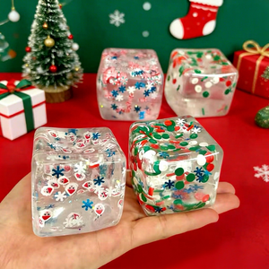 Exclusivo de Navidad: Juguete Antiestrés de Cubos de Maltosa, Cubo Blandito, Regalo para Niños, Venta al Por Mayor - Product Image 1