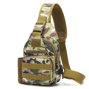 AYPPRO su geçirmez açık seyahat Trekking çanta bir omuz sapan USB Charing ile özel taktik sırt çantası