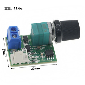 DC12V Four-Wire Computer <strong>Fan</strong> <strong>Speed</strong> <strong>Controller</strong> 3A Pwm Electronic Modules Kits Switch 4-Wire <strong>Fan</strong> <strong>Speed</strong> Control Can Be Turned - Product Image 2