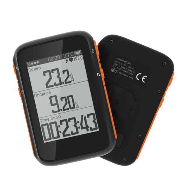 Wireless ANT+ for Waterproof GPS Bike Computer Road Bike 2.6" Display 500-1000mAh Battery Handlebar Mount Map Navigation