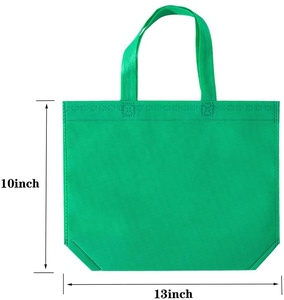 Bolsa <span class=keywords><strong>de</strong></span> compras <span class=keywords><strong>de</strong></span> tela no tejida reutilizable plegable, con impresión <span class=keywords><strong>de</strong></span> logotipo y Material ecológico - Product Image 3