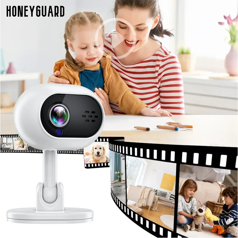 1080P Cctv Home Security Babyfoon Camera Bewaking Nachtzicht 2 Way Audio Draadloze Wifi Intercom Ip Cam