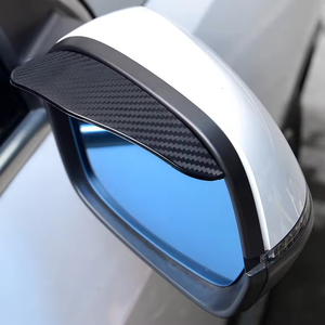 2 protectores retráctiles impermeables de PVC para espejos laterales de coche, visera de lluvia para retrovisor lateral - Product Image 6