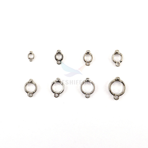 Anneau de pied de pied, 2023mm, 3.5mm, 4.5mm, 5.5mm, 6.5mm, 7.5mm, 8.5mm, 9.5mm, 11.5mm, en alliage, bon marché, 14.5 - Product Image 3