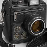 Sac bandoulière personnalisé pour appareil photo avec lentille de projection, pour femmes et hommes, idéal pour les voyages, le quotidien, cadeau, commande en gros
