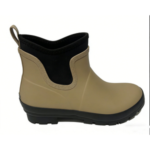Botas de Lluvia para Mujer, Transpirables, de EVA, PVC y Cuero Genuino, con Elásticos Laterales, para Días Lluviosos, Fabricadas en China - Product Image 5