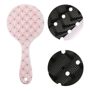Wanmei <b>Round</b> Hair Comb 15Cm PP Material Multifunction Cartoon Pattern For Daily Use - Product Image 3