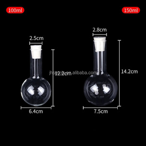 Drei-Hals-Quarz kolben mit rundem Boden und Premium-Qualität für verschiedene Labor-und wissenschaft liche Anwendungen - Product Image 5
