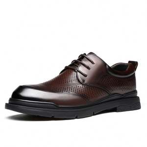 Zapatos de Vestir Negros Clásicos de Alta Calidad, Impermeables, para Otoño, Uso Casual al Aire Libre, Zapatos de Cuero con Cordones para Bodas y Fiestas - Product Image 2