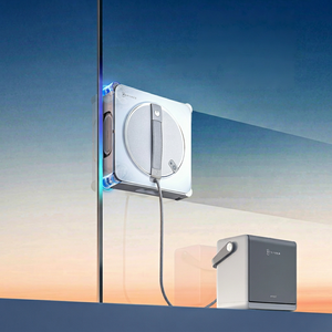 W2S winbot หุ่นยนต์ทำความสะอาดกระจกไฟฟ้าแบบ3D 100W ระบบอัตโนมัติเต็มรูปแบบพร้อมสถานีฐานระบบนำทางแบบพกพา - Product Image 1