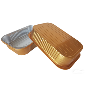 Contenitori in <span class=keywords><strong>Alluminio</strong></span> Monouso da 3700ML, Ecologici, per Alimenti, Resistenti alle Alte Temperature, per Bistecca di Agnello, per Uso Esterno - Product Image 3