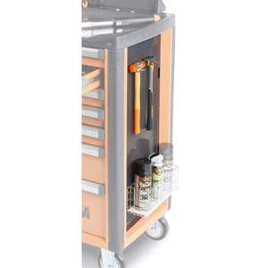 BETA - 037000104 Panel lateral perforado para cabina de rodillos móviles C37 - EAN 8014230958934 PANELES PERFORADOS, GANCHOS Y BASTIDORES DE HERRAMIENTAS - Product Image 2