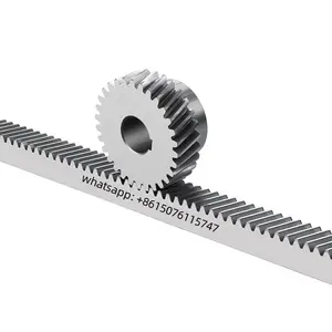 Industrial Engraving Spur Helical Gear rack M1 M1.5 M2 M2.5 M3 M4 M5 M6 M8 Steel Gear Rack For Cnc Machine