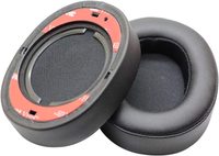 Coussinets d'écouteurs E55BT en cuir protéiné de remplacement, coussinets en mousse compatibles avec JBL E55BT