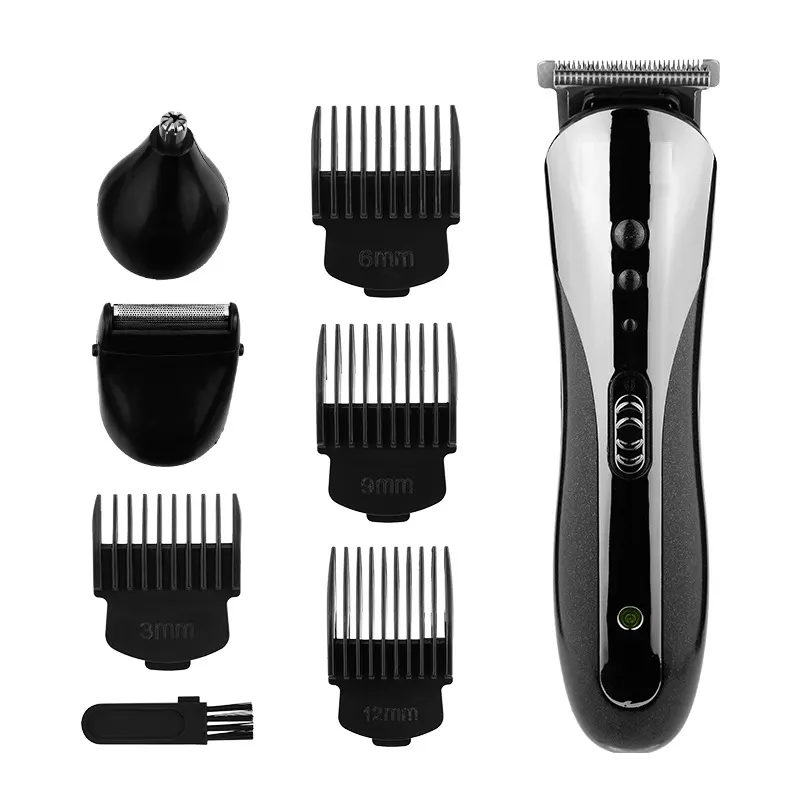 rechargeable electric trimmer hair cut machine electric hair clipper trimmer men nose beard hedge razor set cordless baby shaver