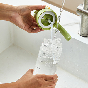 Glass Oil Bottle Spray Pour Dual Use 500ml With Scale Kitchen Cooking Oil Container Non-Drip Portable - Product Image 3