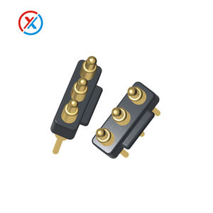 Conector pin POGO de alta corriente 3A, Latón chapado en oro, sin plomo, resorte cargado, pie de resorte, conector PIN POGO - Product Image 2