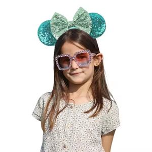 عصابة رأس كلاسيكية على شكل آذان الفأر للنساء والفتيات ، مهرجان حفلات الأميرة ، عصابة شعر للأطفال ، قوس ترتر ، إكسسوارات شعر جديدة لطيفة للإناث - Product Image 1