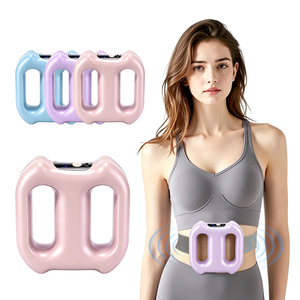 Masseur Fascia Ring Mains Libres 3 Modes 5 Intensités Sans Fil Vibrations Massage Abdominal Physique Portable Fascia Blaster - Product Image 1