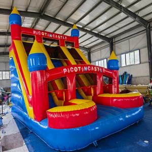 <span class=keywords><strong>Alquiler</strong></span> de Equipos para Fiestas - Castillo Inflable de PVC Marca Beleqi, Castillo Hinchable para Niños, Ecológico, 7m*5.5m - Product Image 3