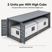 Maison conteneur extensible Villa Chambre Extérieure Personnalisée Étanche Vente en Gros Direct Usine Matériaux de Construction