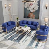 Chaises de style nordique pour la maison, en fer forgé, pour salon de manucure, salon de beauté, zone d'accueil, chaises modernes, canapé de style