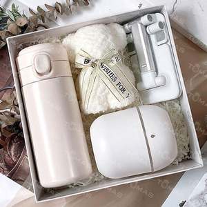 ชุดของขวัญธุรกิจ 3in1 แก้วน้ำเก็บความร้อนพร้อมที่เพิ่มความชื้นและร่ม ของที่ระลึกงานเลือกตั้ง งานกุศล ของชำร่วยปี 2026 สินค้าใหม่ - Product Image 5