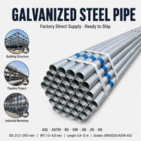 Tuyau en acier sans soudure galvanisé à chaud, prix usine, tube GI revêtu de zinc Q235B 20 #   A106 GrB 1/2-24 pouces Sch40 6m