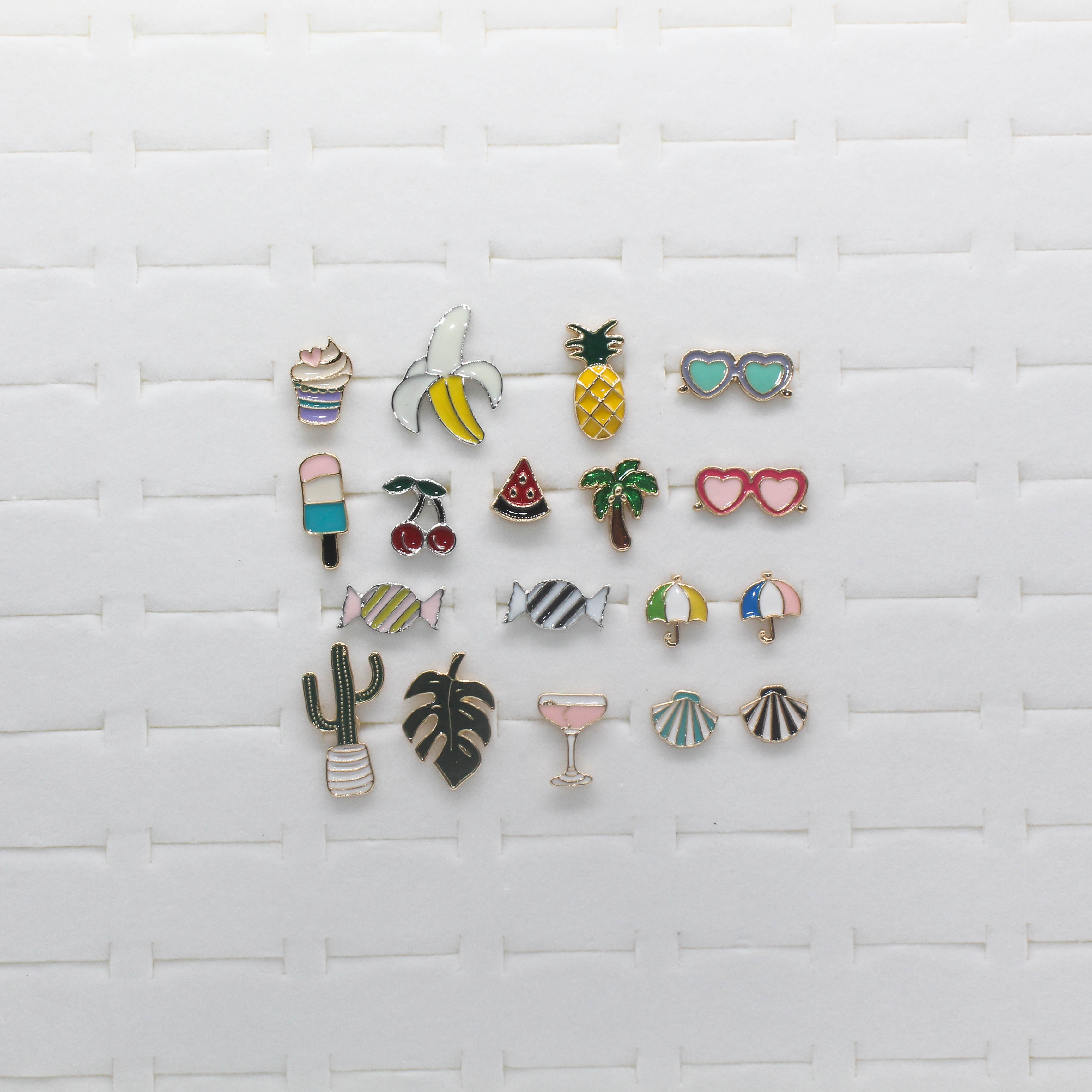 2019 Популярные пляжные шлепанцы в новом стиле, талисманы, фрукты, конфеты, съемные аксессуары для украшения обуви