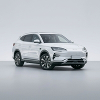 Подержанный автомобиль 2024 BYD Song Plus EV 605 км, автоматическая коробка передач, левый руль, интеллектуальное вождение, флагманская комплектация, оригинальная окраска, низкий пробег, чисто электрический внедорожник