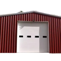 Estructura de acero ligera Garaje Edificio de metal Estructura de acero prefabricada Edificios Oficina