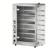 Four à rôtir rotatif professionnel de grande capacité pour poulet, au gaz ou au charbon de bois, pour restaurant commercial