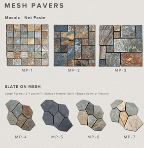 Dalles de <span class=keywords><strong>pavés</strong></span> en ardoise naturelle Magic Stone Garden - Durables, écologiques, design moderne, pour extérieur et cour, garantie à vie - Product Image 1