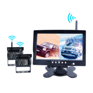 2ch <span class=keywords><strong>7</strong></span> Inch TFT <span class=keywords><strong>LCD</strong></span> Kỹ Thuật Số Tầm Nhìn Ban Đêm Xe Rear View <span class=keywords><strong>Monitor</strong></span> Với Không Dây Xe Tải Máy Ảnh Hệ Thống - Product Image 4
