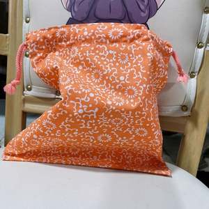 Custom logo Printed French Eco Friendly Reusable Organic Canvas Cotton Linen Bread Bag - Product Image 6