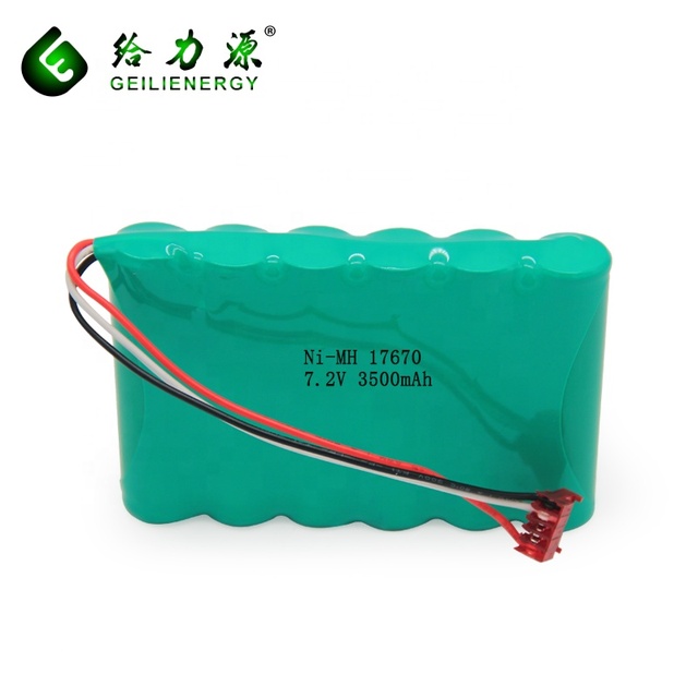 Medical Monitor Device Rechargeable Batteries 7.2v 17670 1.2V  3800mah 4/3a Nimh Battery Pack 17670 Ni Mh Battery