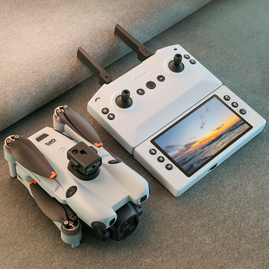 Drone commercial A189 à longue autonomie, moteur brushless, évitement d'obstacles par flux optique, photographie aérienne 1080p, écran pliable de 5,9 pouces - Product Image 2