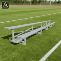 Tribunes mobiles d'extérieur intelligentes pour stades sportifs, tribunes en aluminium démontables et transportables, sièges de tribunes, bancs de tribunes, gradins en aluminium
