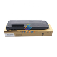 Cartouche de toner noire MX560 MX560FT MX560GT compatible avec les copieurs Sharp MX-M364 365 464 465 564 565