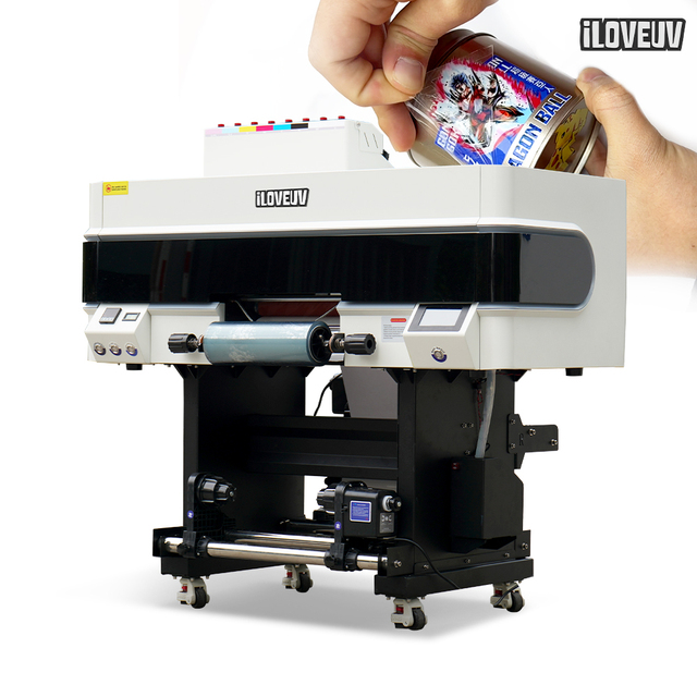 UV Embroidery Machine Dtf Printers All in 1 for T-shirt 3 Head 4head Printer