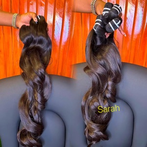Cheveux Bruts Volumineux Pas Chers, Mèches de Cheveux Humains, Prix de Gros Usine, Perruques à Closure Frisée Indiennes Birmanes, Cheveux Vierges Vietnamiens - Product Image 1