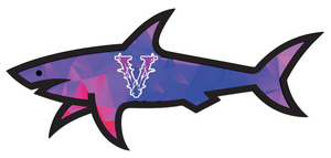 Autocollants 3D Étanche Personnalisés Paul and Shark Requin Dessin Animé avec Design Drapeau du Pays Marseille Gertrude - Product Image 4