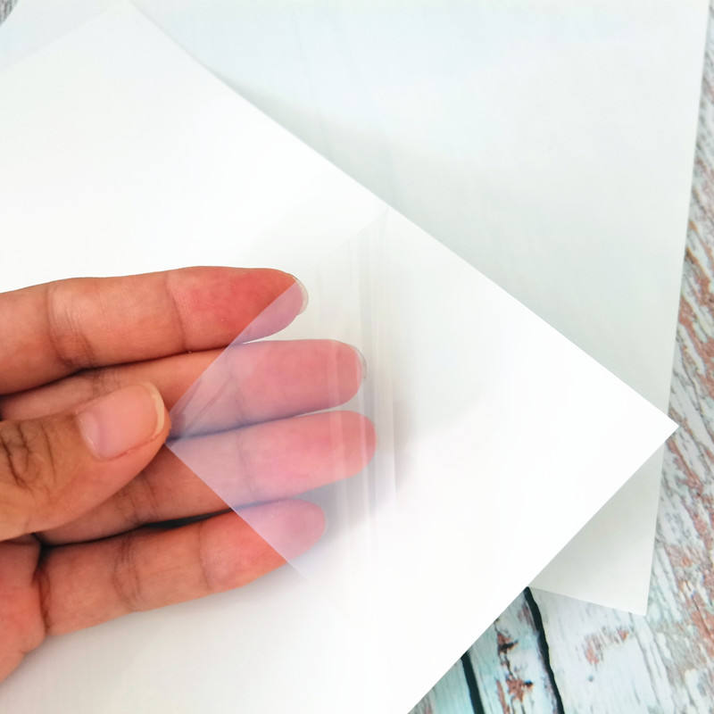 A4 jet d'encre 50% Transparent étanche