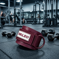 Sangle de cheville de fitness pour entraînement des jambes et des fessiers, respirante, antichoc, avec bande élastique réglable pour équipement de gym