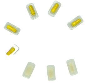 ルアーロックコネクタの色がカスタマイズされた高品質の医療用使い捨て黄色ヘパリン - Product Image 2