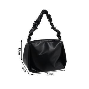 Bolsa de cosméticos personalizada de cuero 2025, bolsa de maquillaje impermeable con cremallera para viaje - Product Image 1