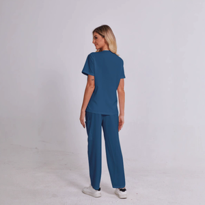 उच्च गुणवत्ता वाली गंध पेशेवर डॉक्टर स्पा यूनिफॉर्म वाटरप्रूफ सेट मेडिकल महिलाओं की वर्दी मेडिकल नर्सिंग मेडिकल सेट - Product Image 4