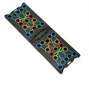 Tabla de Ejercicios Abdominales Plegable y Portátil, Antideslizante, Cómoda, para Entrenamiento Físico, con Barra para Flexiones - Product Image 1